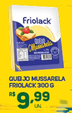 QUE JO MUSSARELA FRIOLACK 300 G