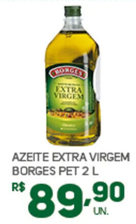 Brasil Atacadista AZEITE EXTRA VIRGEM BORGES PET 2 L oferta
