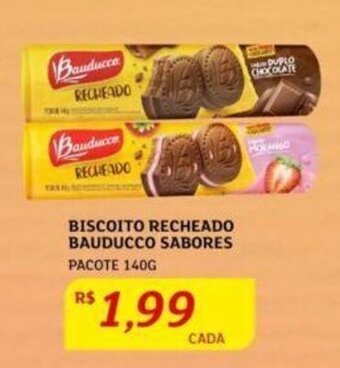 Assaí Atacadista BISCOITO RECHEADO BAUDUCCO SABORES PACOTE 140G oferta