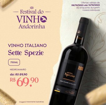 VINHO ITALIANO Sette Spezie 750ML