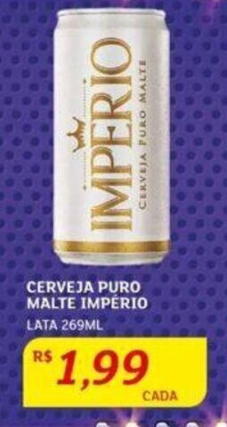 Assaí Atacadista CERVEJA PURO MALTE IMPERIO LATA 269ML oferta