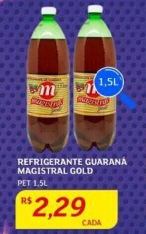 Assaí Atacadista REFRIGERANTE GUARANÁ MAGISTRAL GOLD PET 1,5L oferta