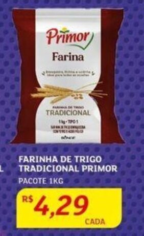 Assaí Atacadista FARINHA DE TRIGO TRADICIONAL PRIMOR PACOTE 1KG oferta