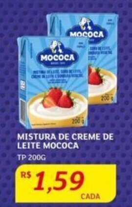 Assaí Atacadista MISTURA DE CREME DE LEITE MOCOCA TP 200G oferta