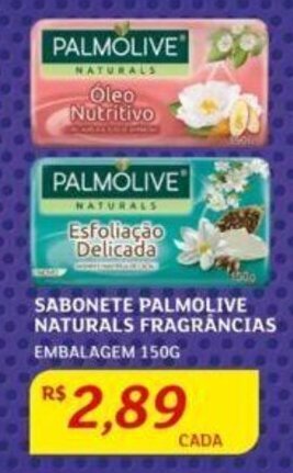 Assaí Atacadista SABONETE PALMOLIVE NATURALS FRAGRÂNCIAS EMBALAGEM 150G oferta
