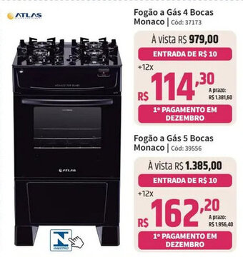 Deltasul Fogão a Gás 4 Bocas Monaco Cód: 37173 oferta