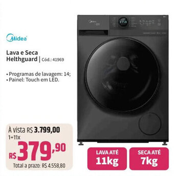 Midea Lava e Seca Helthguard | Cód.: 41969