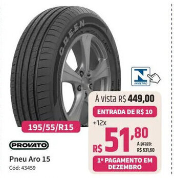 Deltasul PROVATO Pneu Aro 15 Cód: 43459 oferta
