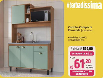 Deltasul Cozinha Compacta Fernanda | Cód: 43285 oferta