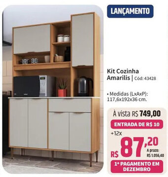 Kit Cozinha Amarilis | Cód: 43428