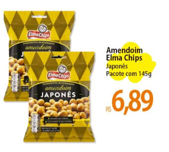 Atacadão Amendoim Elma Chips Japonês Pacote com 145g oferta
