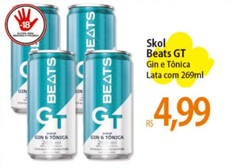 Atacadão Skol Beats GT Gin e Tônica Lata com 269ml oferta
