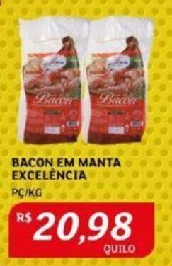 Assaí Atacadista BACON EM MANTA EXCELÊNCIA PC/KG oferta