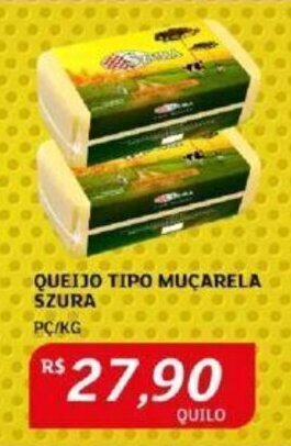 Assaí Atacadista QUEIJO TIPO MUÇARELA SZURA PC/KG oferta
