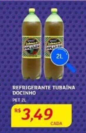 Assaí Atacadista REFRIGERANTE TUBAÍNA DOCINHO PET 2L oferta