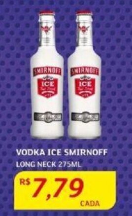 Assaí Atacadista VODKA ICE SMIRNOFF LONG NECK 275ML oferta