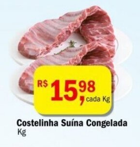 Ultrabox Costelinha Suína Congelada Kg oferta