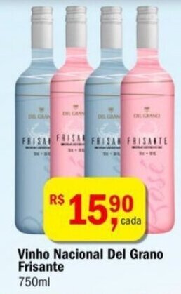 Ultrabox Vinho Nacional Del Grano Frisante 750ml oferta