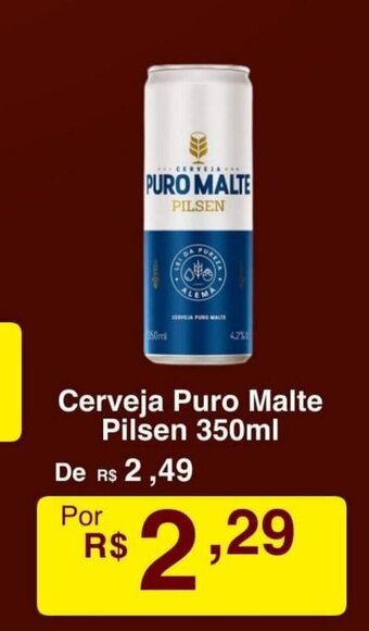 Cerveja Puro Malte Pilsen 350ml