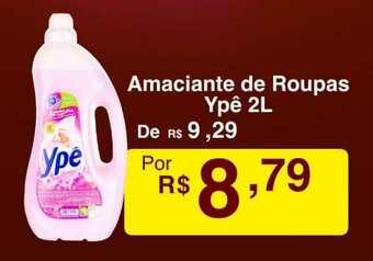 Amaciante de Roupas Ypê 2L