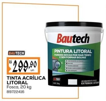 TINTA ACRÍLICA LITORAL Fosca, 20 kg