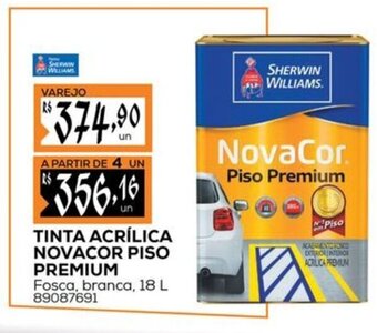 TINTA ACRÍLICA NOVACOR PISO PREMIUM 18L