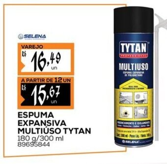 ESPUMA EXPANSIVA MULTIUSO TYTAN 180 g/300 ml