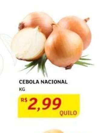 Assaí Atacadista CEBOLA NACIONAL KG oferta