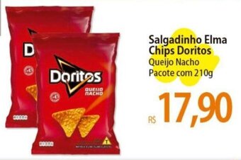 Atacadão Salgadinho Elma Chips Doritos Queijo Nacho Pacote com 210g oferta