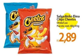 SALGADINHO DE MILHO LUA PARMESÃO ELMA CHIPS CHEETOS PACOTE 40G