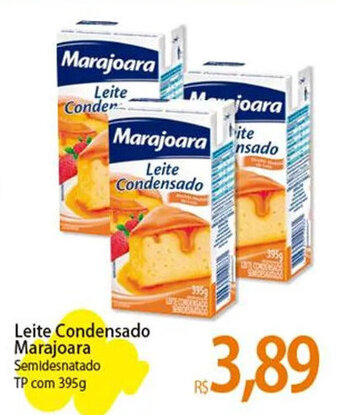 Atacadão Leite Condensado Marajoara Semidesnatado TP com 395g oferta