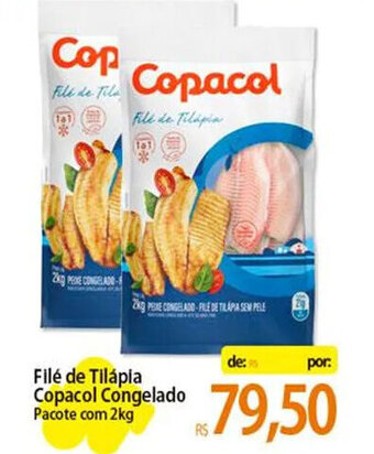 Atacadão Filé de Tilápia Copacol Congelado Pacote com 2kg oferta