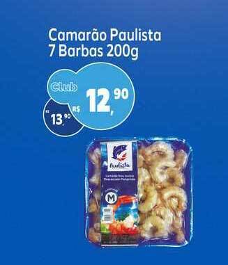 Camarão Paulista 7 Barbas 200g