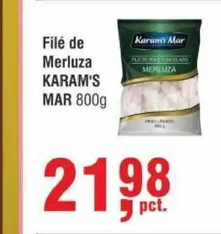 Higa Atacado Filé De Merluza Karam's Mar 800g oferta