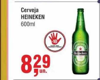 Higa Atacado Cerveja Heineken 600ml oferta