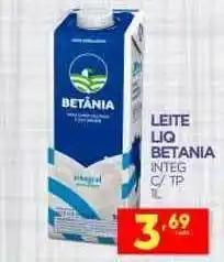 Novo Mix Leite Liq Betania Integ 1L oferta