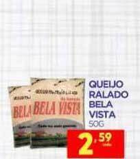 Novo Mix Queijo Ralado Bela Vista 50g oferta
