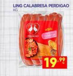 Novo Mix Ling Calabresa Perdigao 1kg oferta