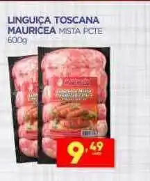 Novo Mix Linguiça Toscana Mauricea 600g oferta