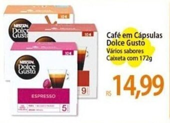 Atacadão Café em Cápsulas Dolce Gusto Vários sabores Caixeta com 172g oferta