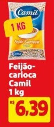 Extra Supermercado Feijão-carioca Camil 1 KG oferta