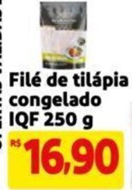 Extra Supermercado Filé de tilápia congelado IQF 250 g oferta