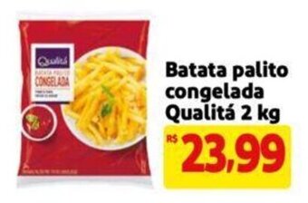 Extra Supermercado Batata palito congelada Qualitá 2 kg oferta