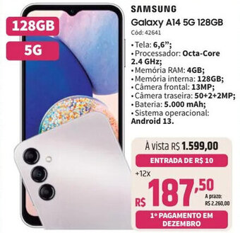 Deltasul SAMSUNG Galaxy A14 5G 128GB oferta