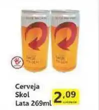 Comercial Esperança Cerveja Skol 269ml oferta