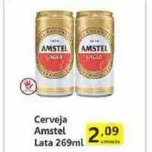 Comercial Esperança Cerveja Amstel 269ml oferta