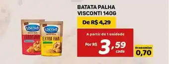 Bahamas Mix Batata Palha Visconti 140g oferta