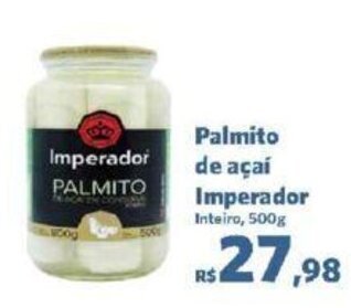 Sam's Club Palmito de açaí Imperador Inteiro, 500g oferta