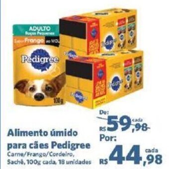 Sam's Club Alimento úmido para cães Pedigree oferta