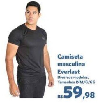 Camiseta masculina Everlast